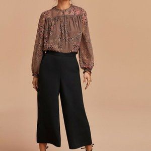 Babaton high waist Capri Crepe pant, 00